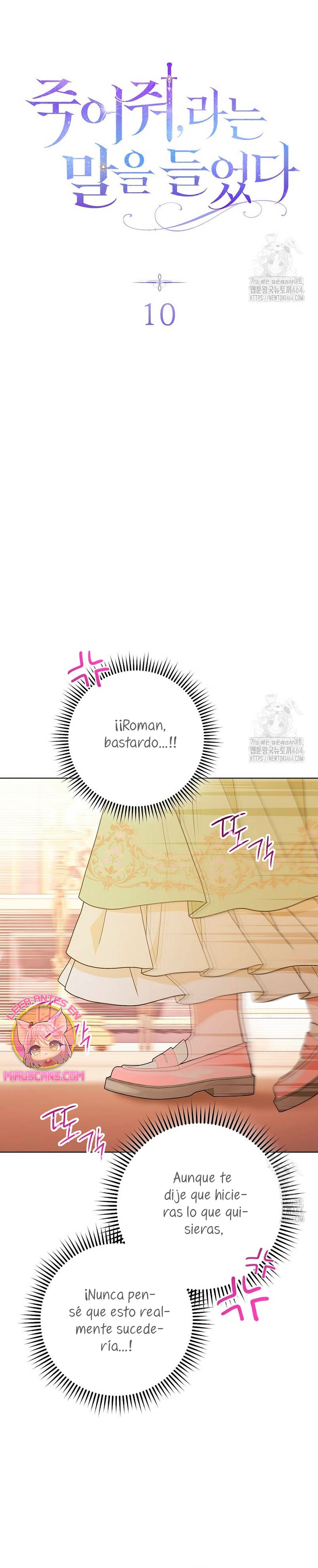 Te escuché decir: “Muérete” Capítulo 10 - Página 14