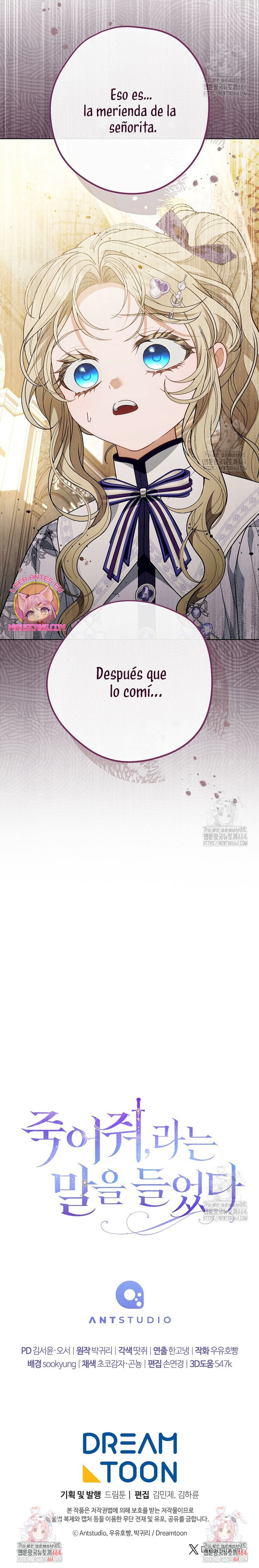 Te escuché decir: “Muérete” Capítulo 17 - Página 38