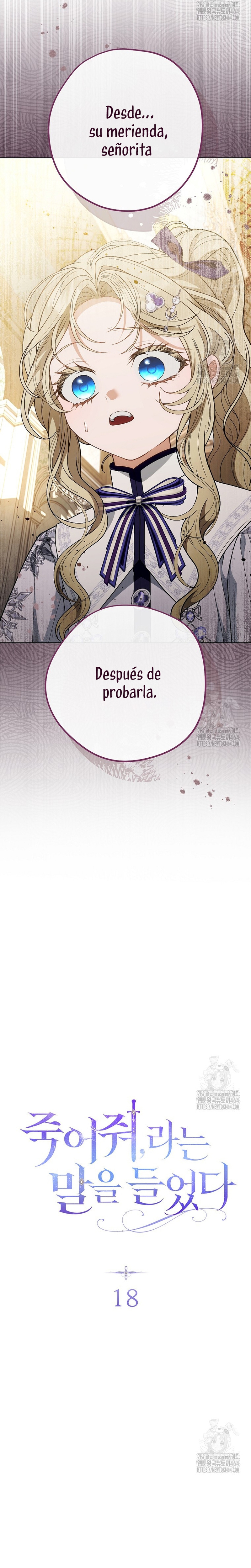 Te escuché decir: “Muérete” Capítulo 18 - Página 4