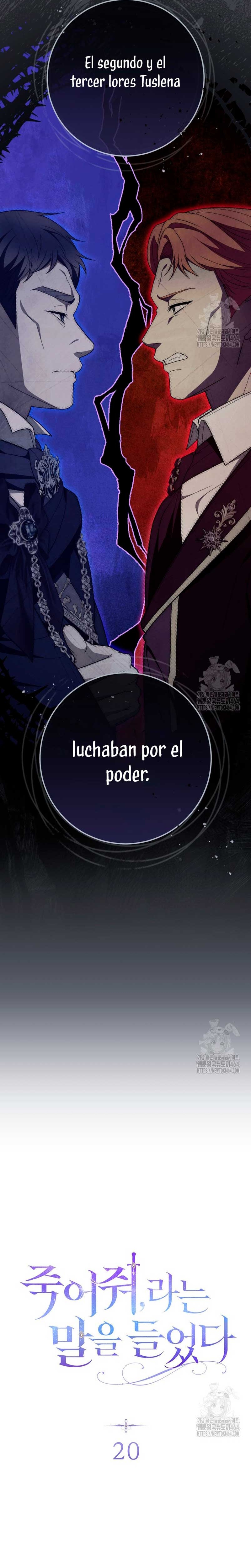 Te escuché decir: “Muérete” Capítulo 20 - Página 4