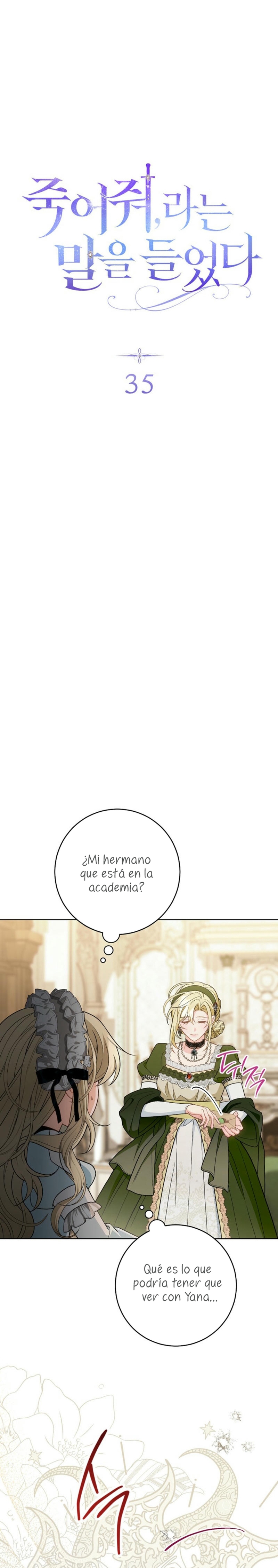 Te escuché decir: “Muérete” Capítulo 35 - Página 12