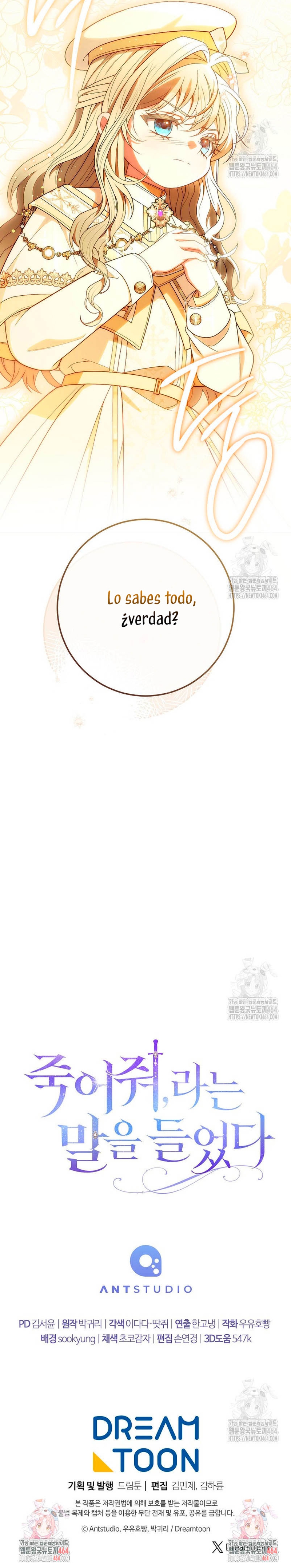 Te escuché decir: “Muérete” Capítulo 6 - Página 35