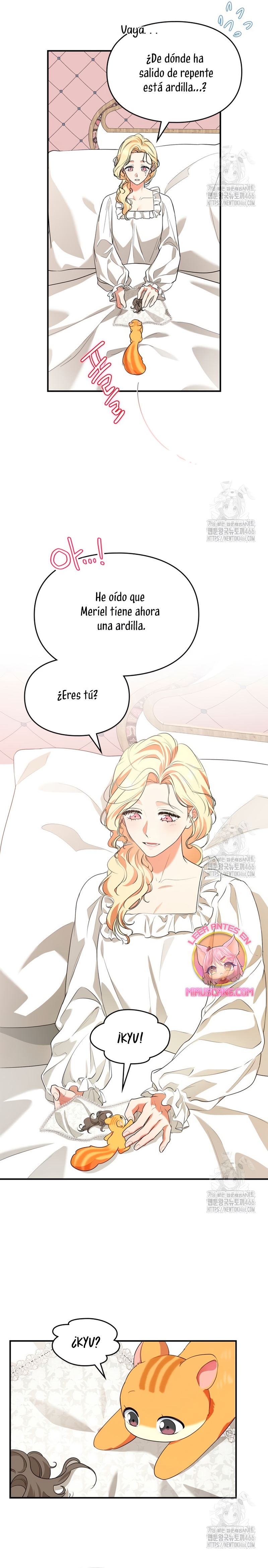Me convertí en una ardilla que salvó al villano Capítulo 12 - Página 8
