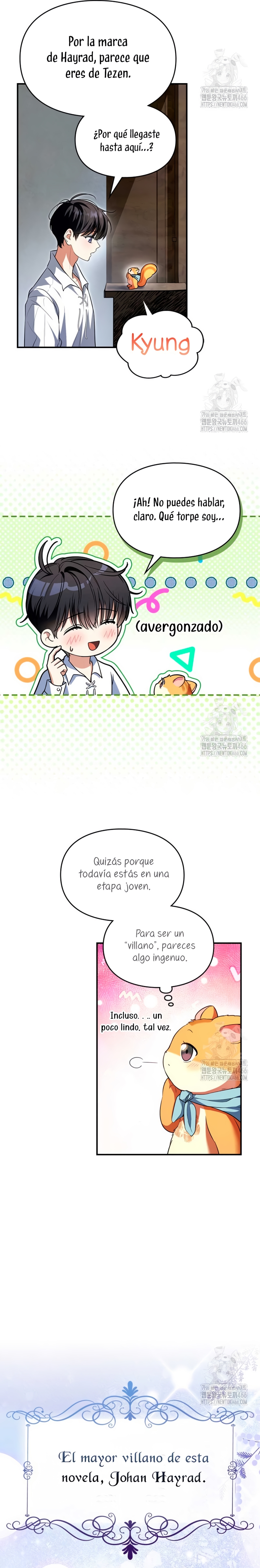 Me convertí en una ardilla que salvó al villano Capítulo 2 - Página 11