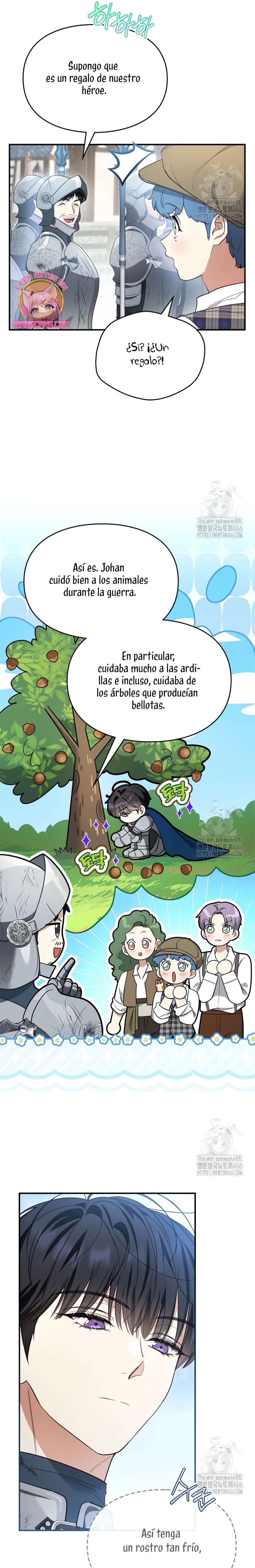 Me convertí en una ardilla que salvó al villano Capítulo 20 - Página 6