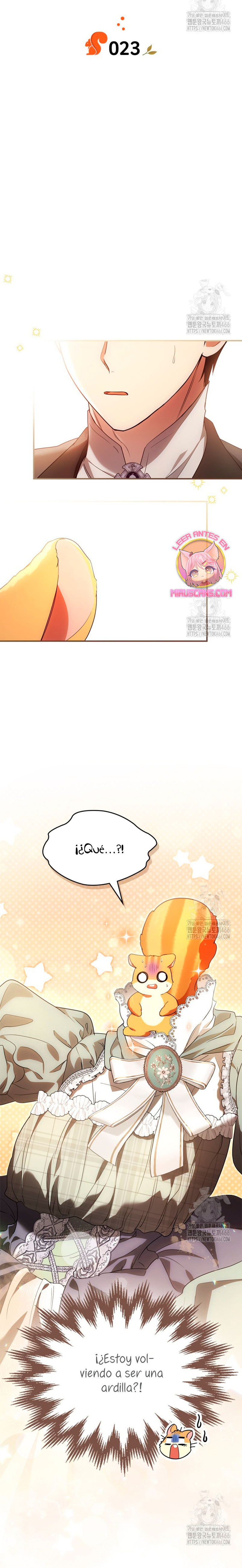 Me convertí en una ardilla que salvó al villano Capítulo 23 - Página 6