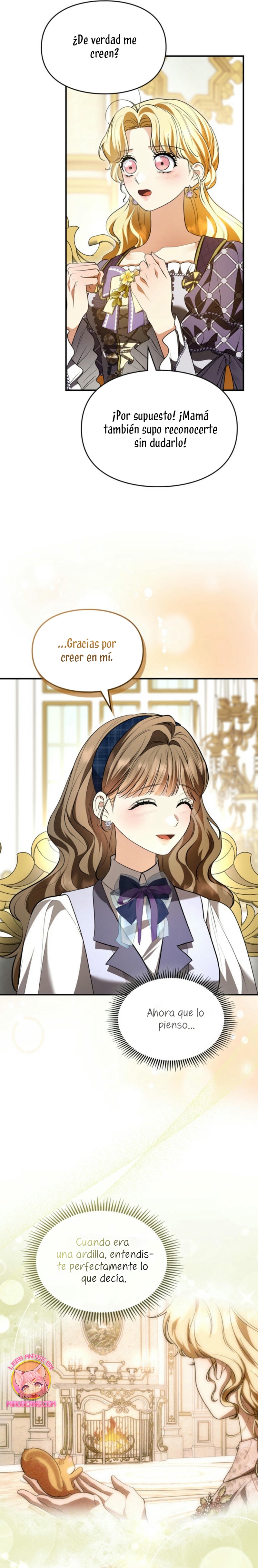 Me convertí en una ardilla que salvó al villano Capítulo 34 - Página 13
