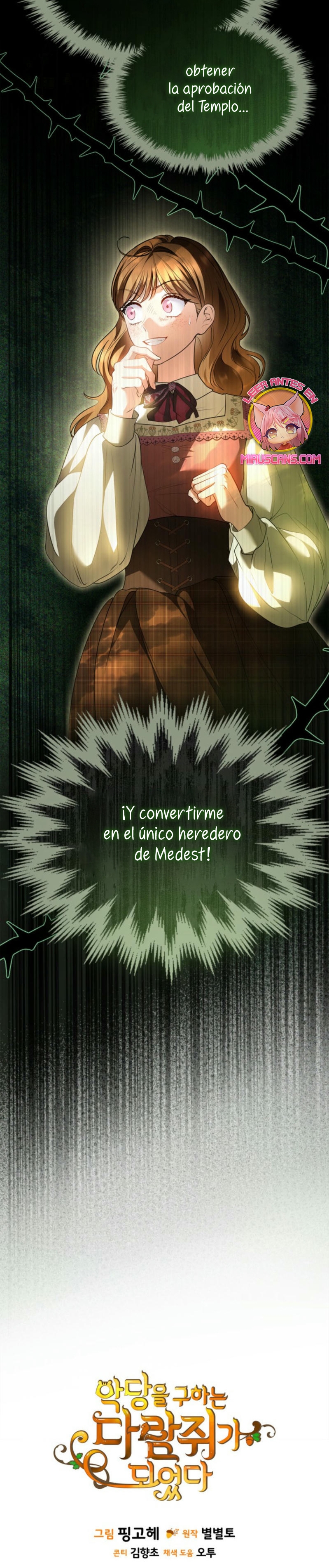 Me convertí en una ardilla que salvó al villano Capítulo 37 - Página 41