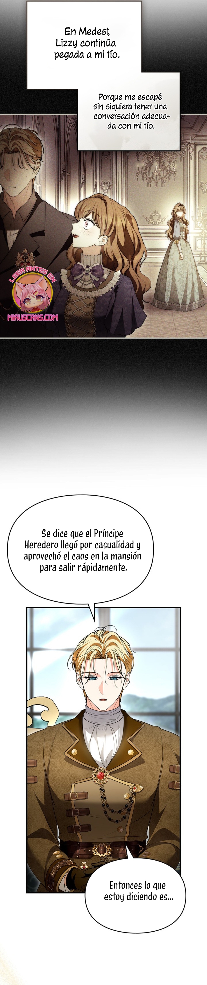 Me convertí en una ardilla que salvó al villano Capítulo 38 - Página 16