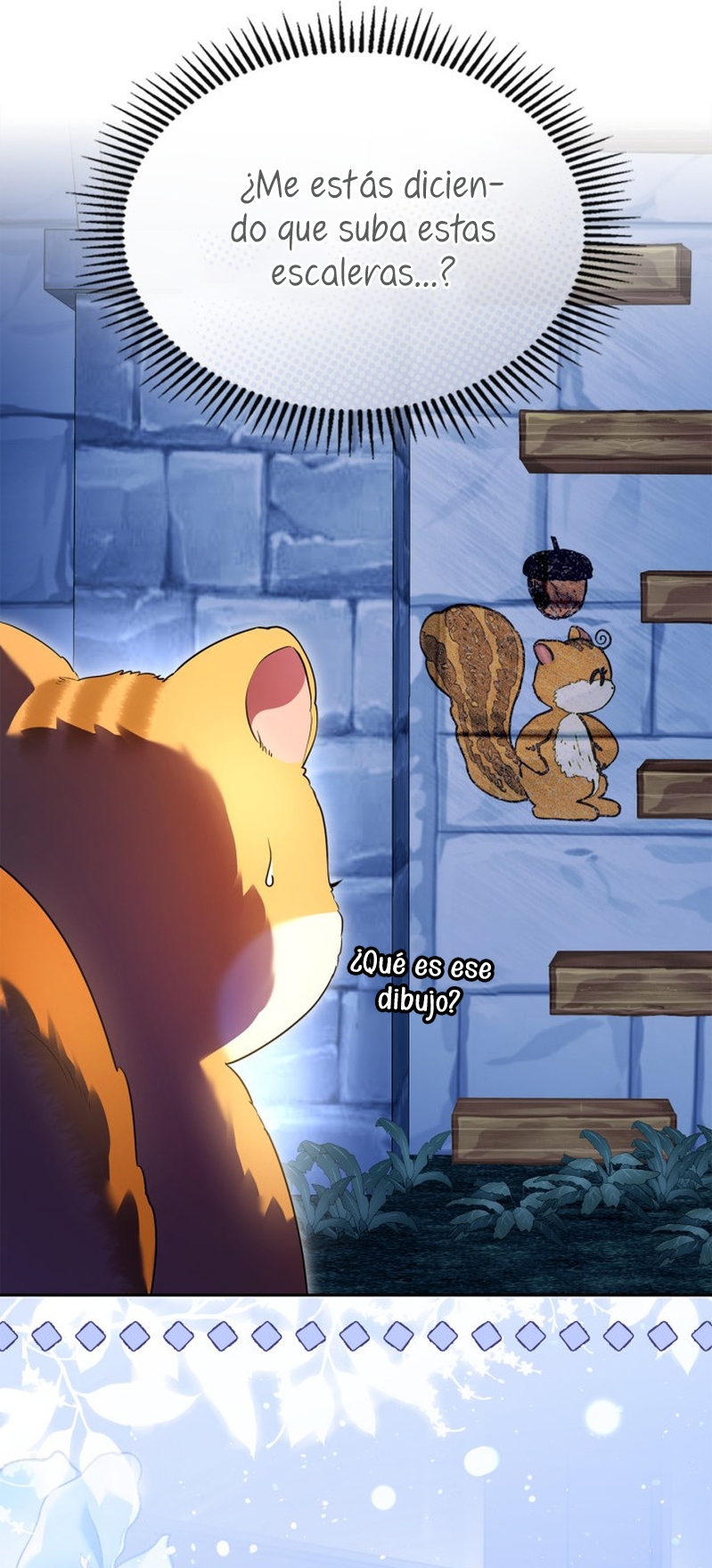 Me convertí en una ardilla que salvó al villano Capítulo 38 - Página 43