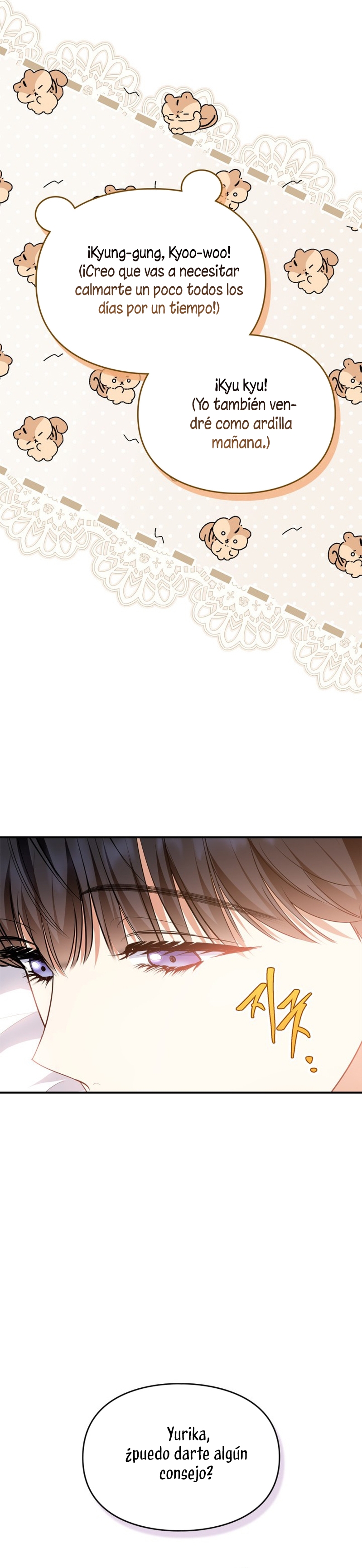 Me convertí en una ardilla que salvó al villano Capítulo 39 - Página 24