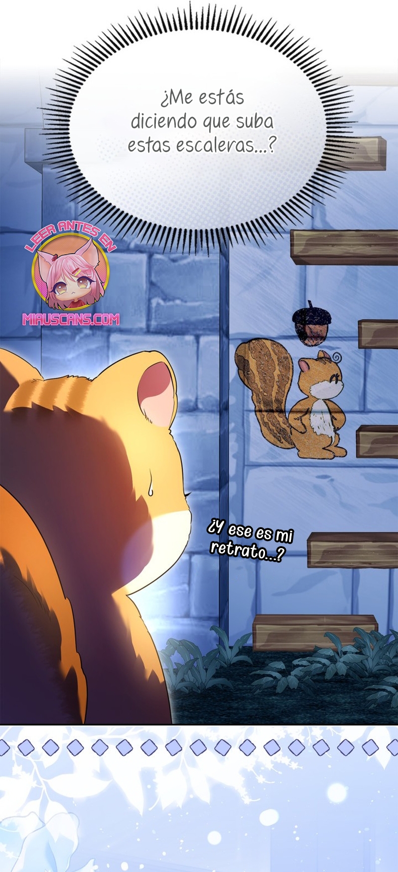 Me convertí en una ardilla que salvó al villano Capítulo 39 - Página 4