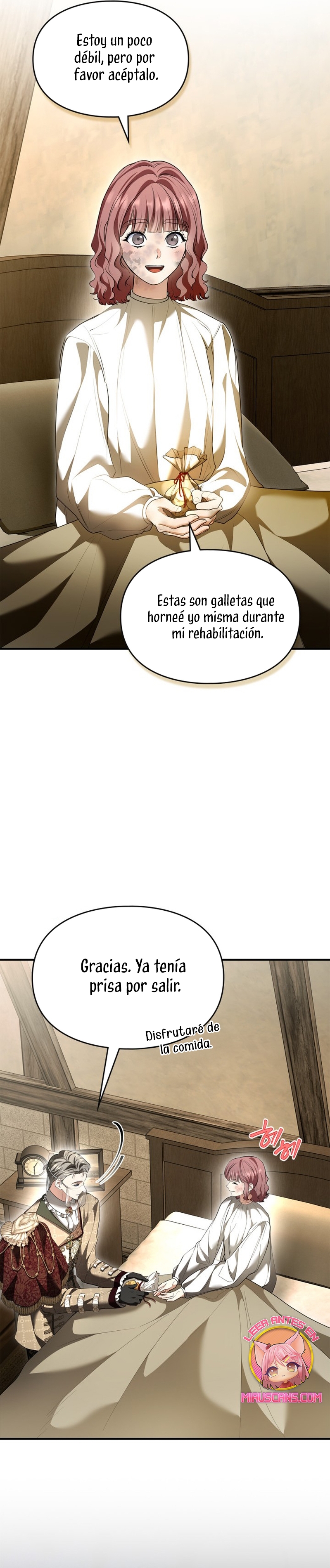 Me convertí en una ardilla que salvó al villano Capítulo 40 - Página 32