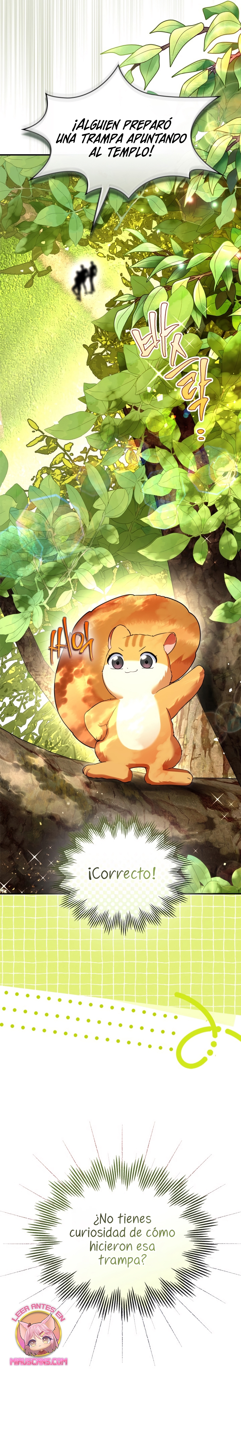 Me convertí en una ardilla que salvó al villano Capítulo 41 - Página 4