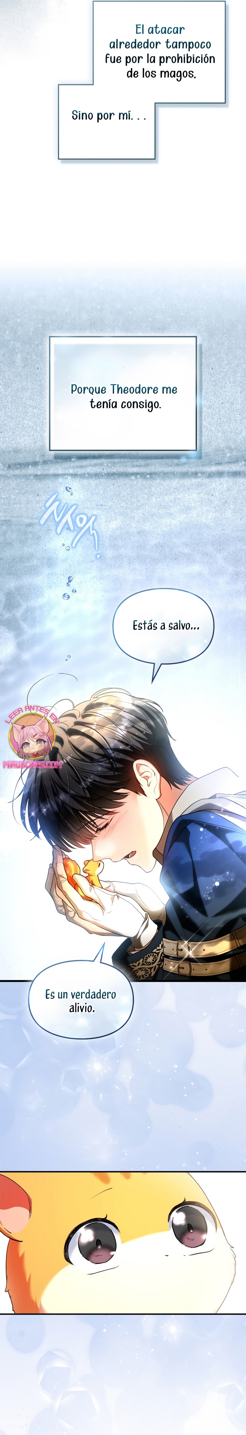 Me convertí en una ardilla que salvó al villano Capítulo 42 - Página 27