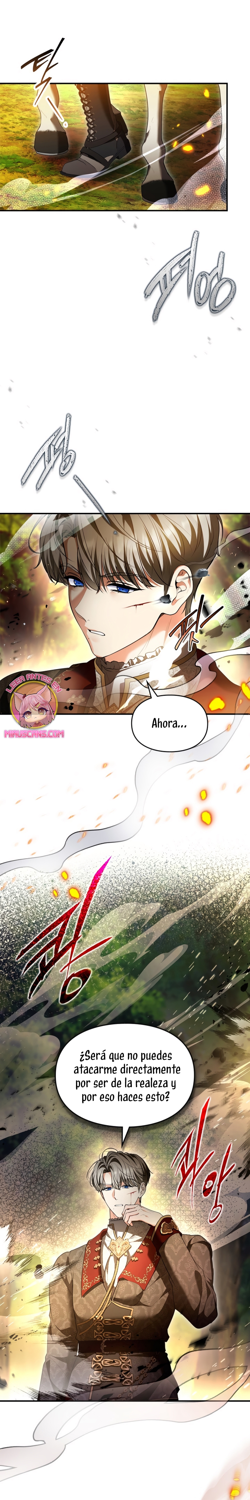 Me convertí en una ardilla que salvó al villano Capítulo 42 - Página 5