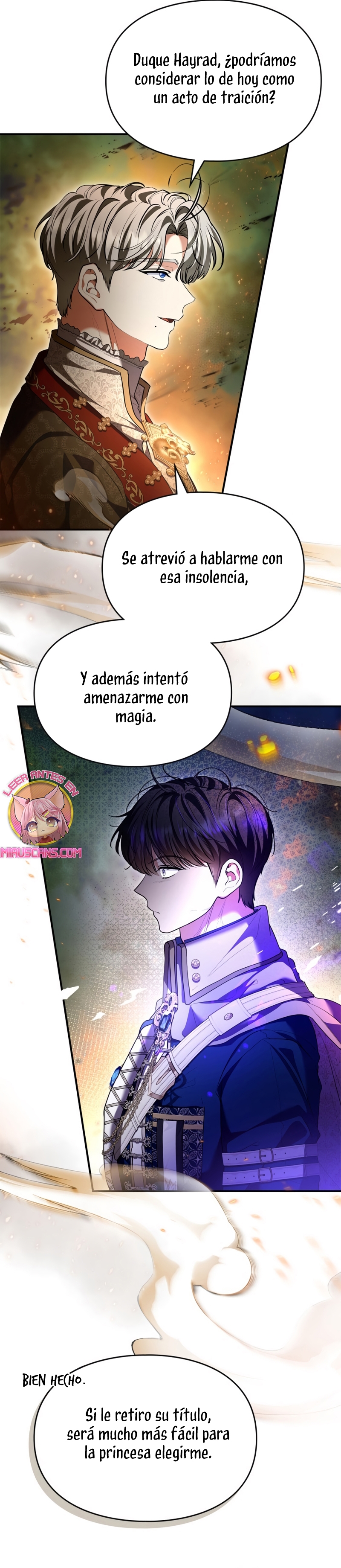 Me convertí en una ardilla que salvó al villano Capítulo 42 - Página 7