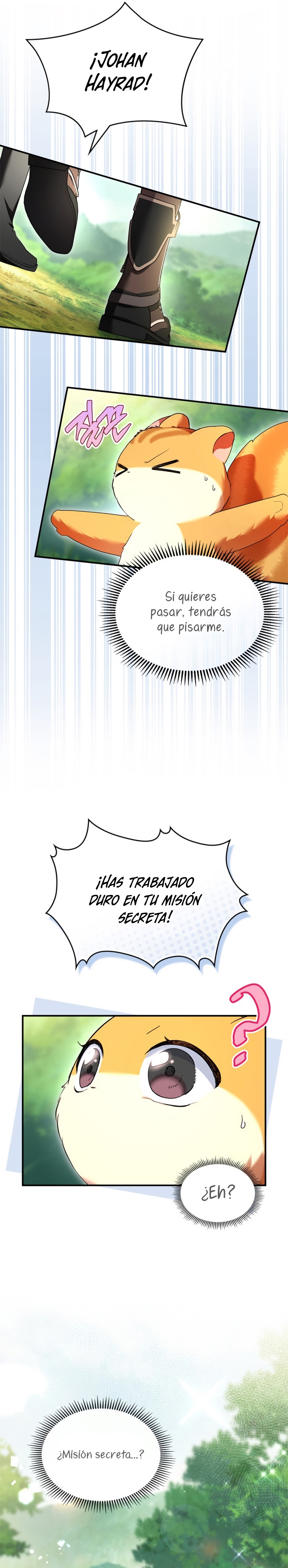 Me convertí en una ardilla que salvó al villano Capítulo 43 - Página 10