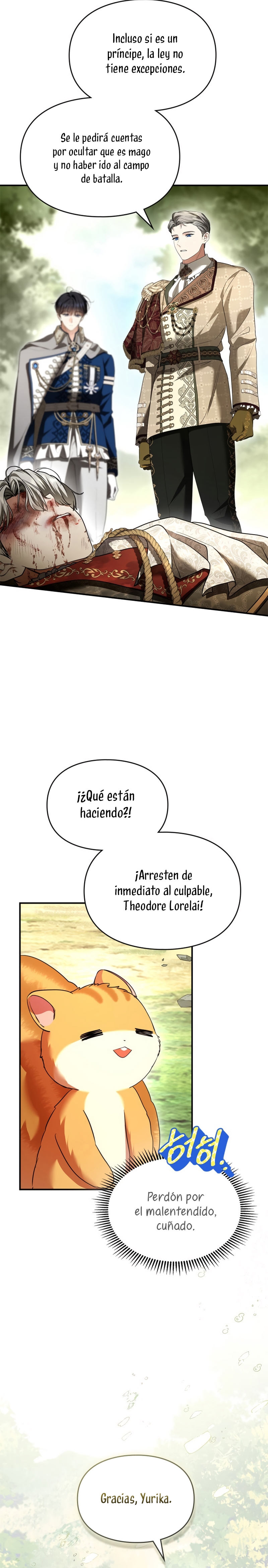 Me convertí en una ardilla que salvó al villano Capítulo 43 - Página 13