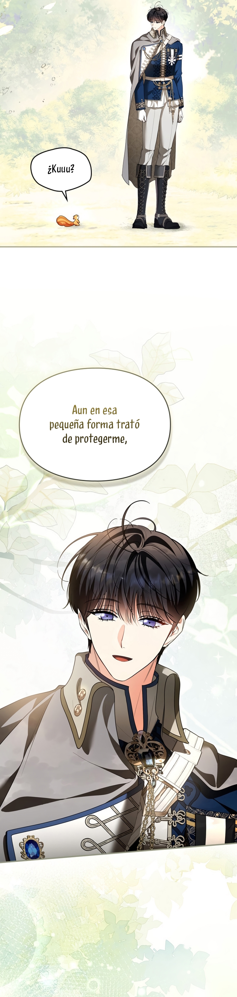 Me convertí en una ardilla que salvó al villano Capítulo 43 - Página 14