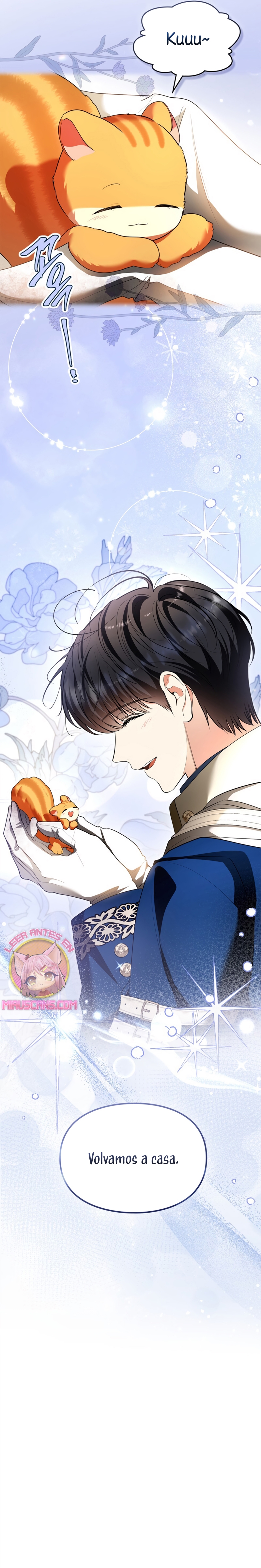 Me convertí en una ardilla que salvó al villano Capítulo 43 - Página 16