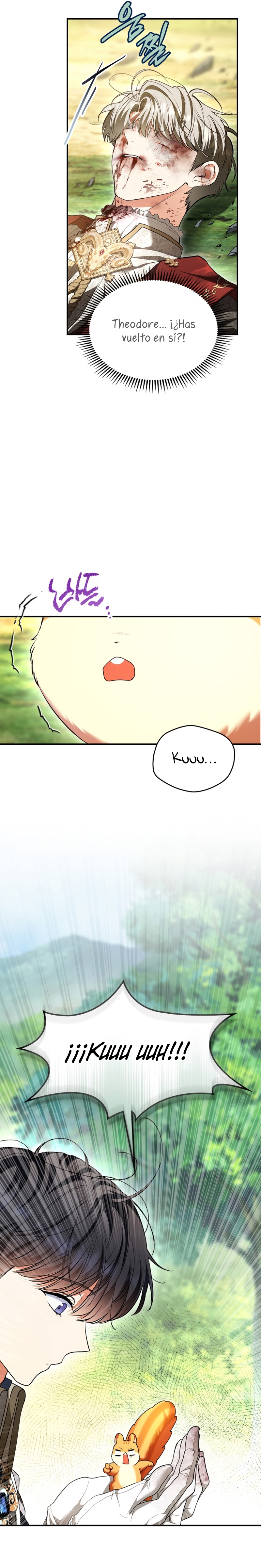 Me convertí en una ardilla que salvó al villano Capítulo 43 - Página 4