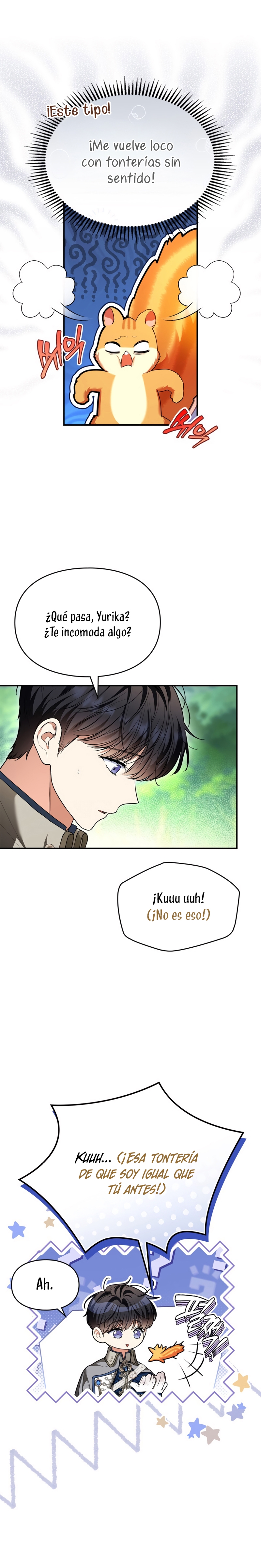 Me convertí en una ardilla que salvó al villano Capítulo 43 - Página 5