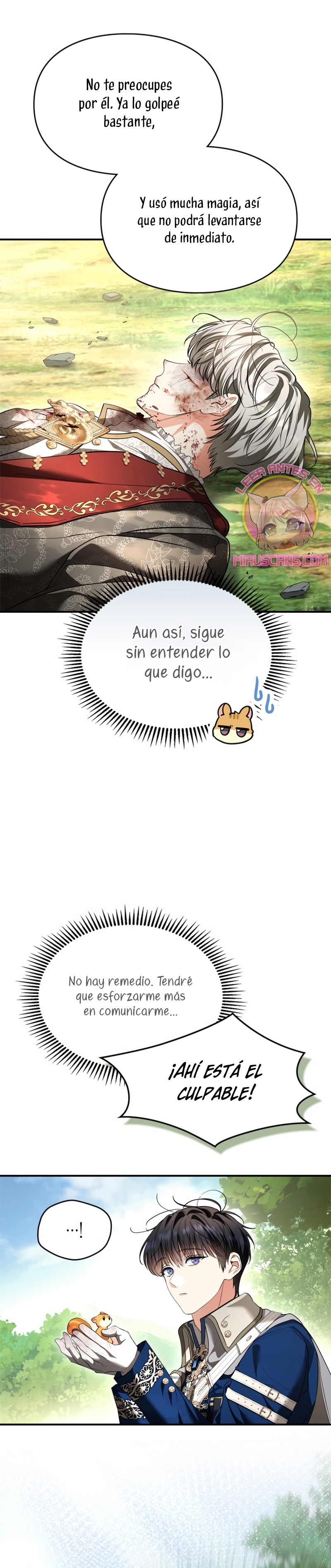 Me convertí en una ardilla que salvó al villano Capítulo 43 - Página 6