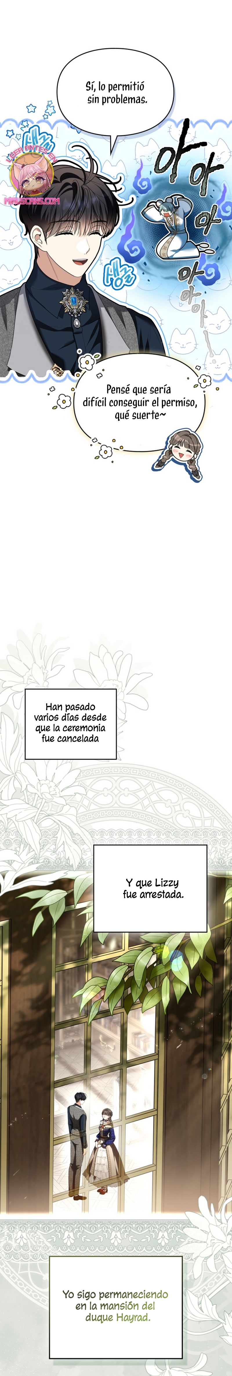 Me convertí en una ardilla que salvó al villano Capítulo 44 - Página 12