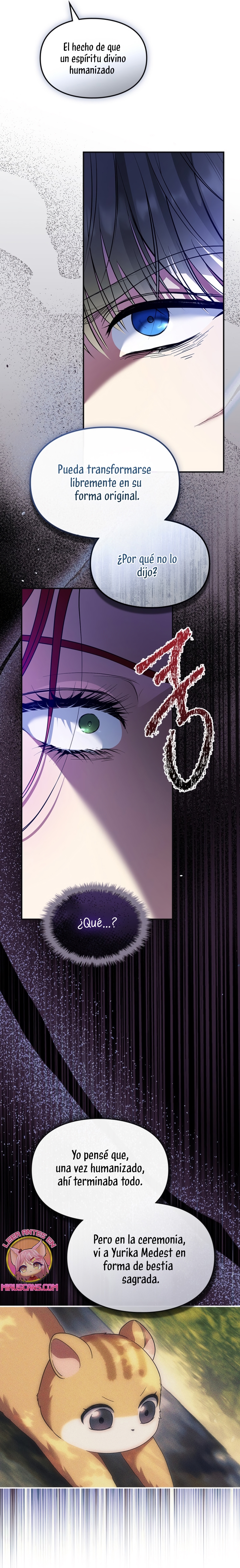 Me convertí en una ardilla que salvó al villano Capítulo 44 - Página 26