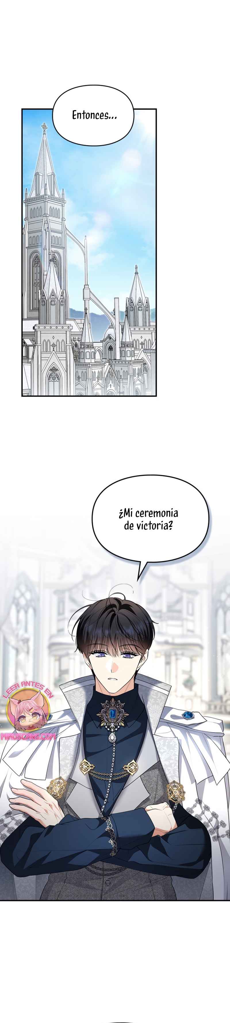 Me convertí en una ardilla que salvó al villano Capítulo 44 - Página 3