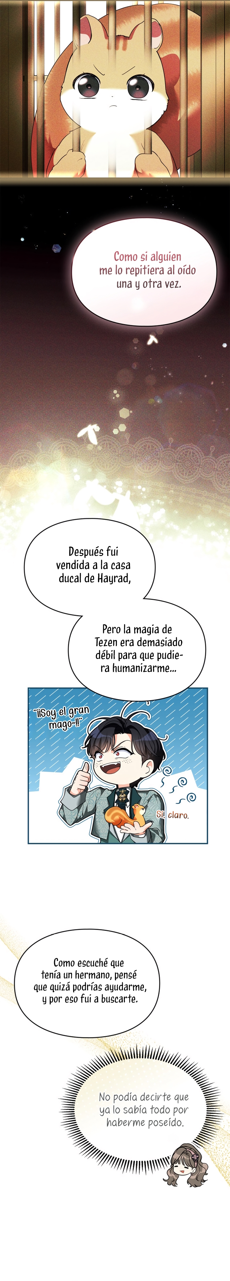 Me convertí en una ardilla que salvó al villano Capítulo 45 - Página 24