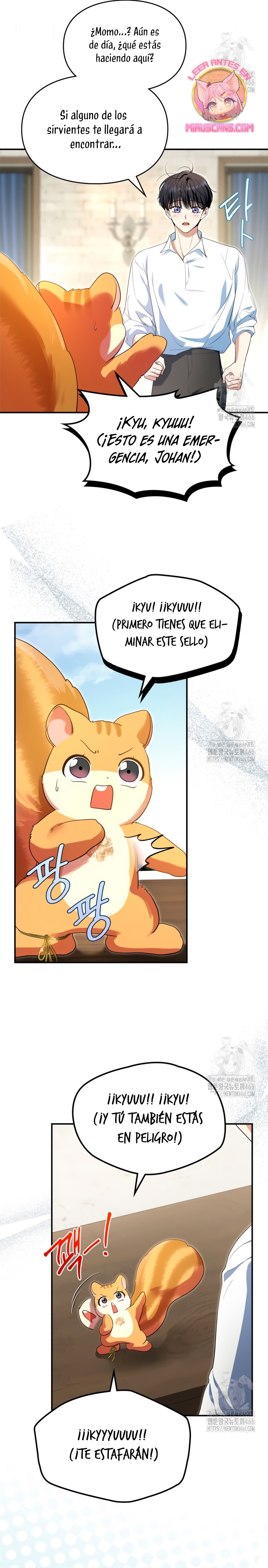 Me convertí en una ardilla que salvó al villano Capítulo 9 - Página 15