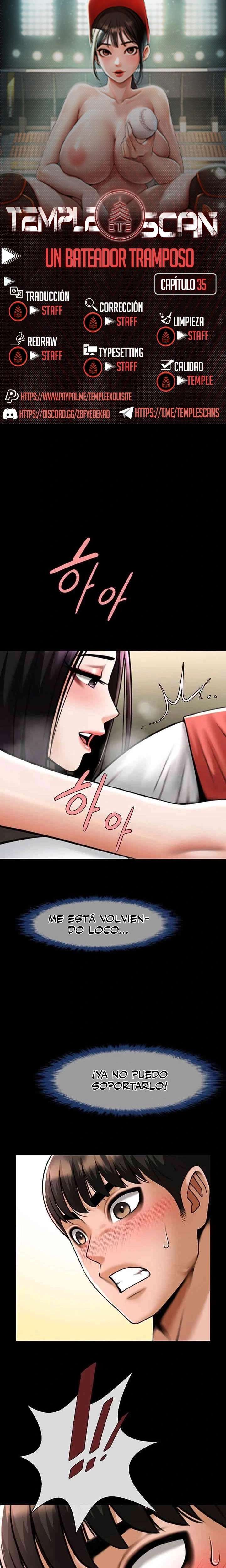 El bateador tramposo lo gana todo Capítulo 35 - Página 1