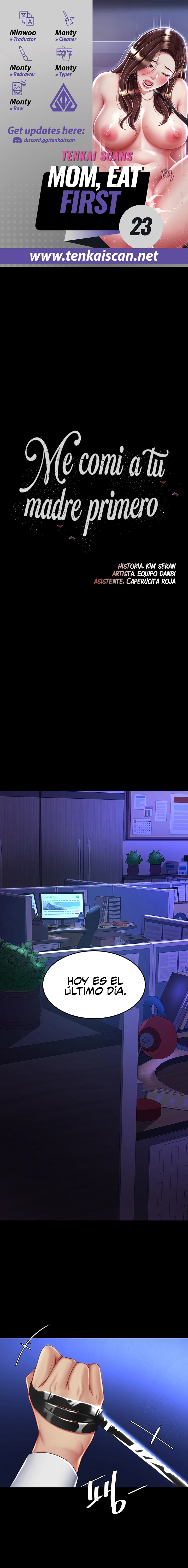 Domaré a tu mamá primero Capítulo 23 - Página 1