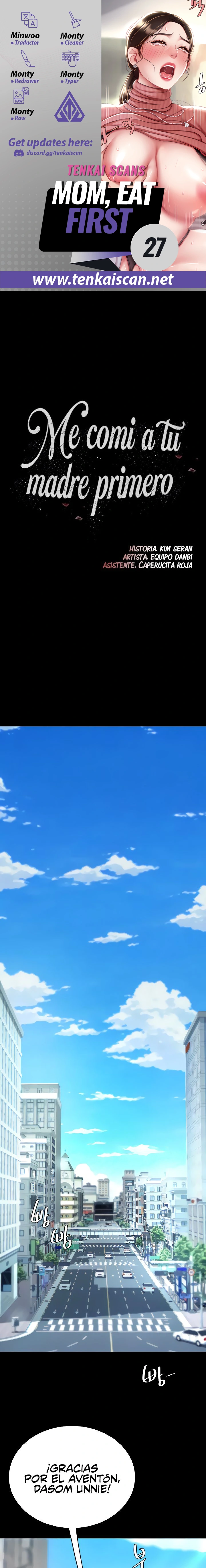 Domaré a tu mamá primero Capítulo 27 - Página 1