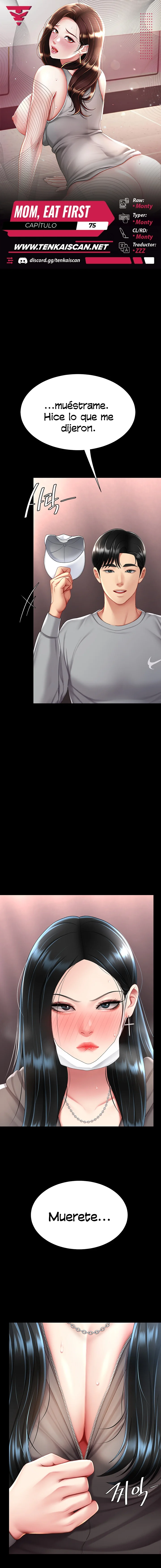 Domaré a tu mamá primero Capítulo 75 - Página 1