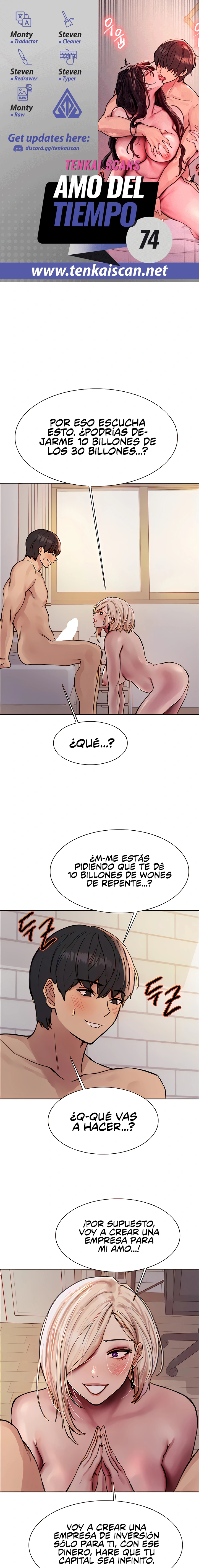 El amo del tiempo Capítulo 74 - Página 1