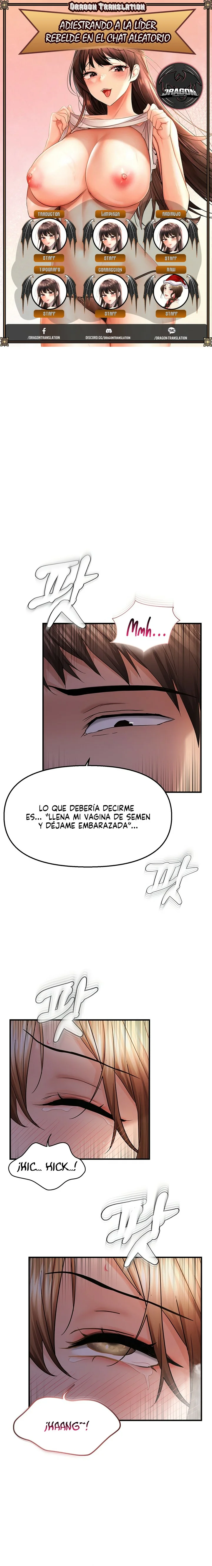 Adiestrando a la Líder Rebelde en el Chat Aleatorio Capítulo 51 - Página 1