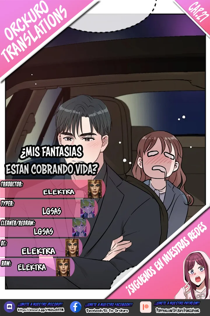 ¿Mis fantasías están cobrando vida? Capítulo 27 - Página 1
