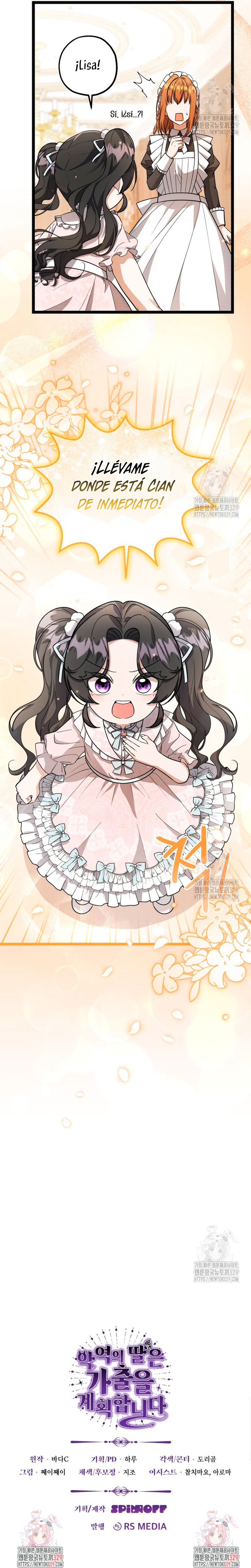 La hija del villano planea huir de casa Capítulo 20 - Página 34