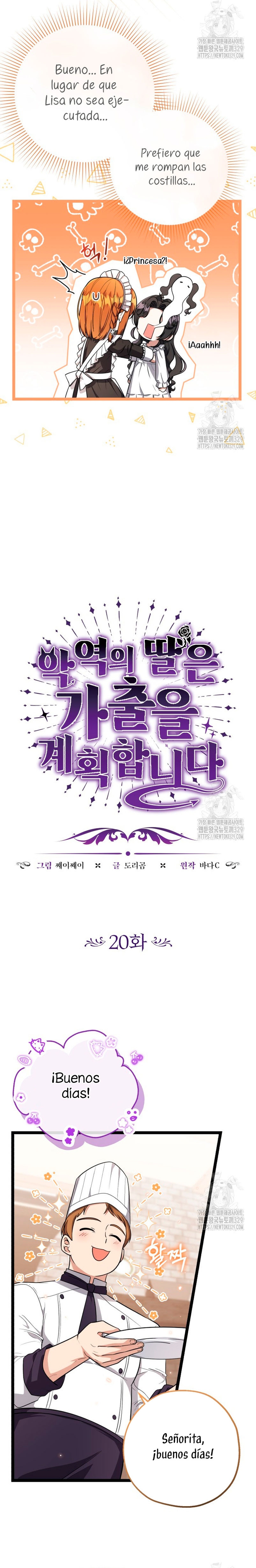 La hija del villano planea huir de casa Capítulo 20 - Página 9