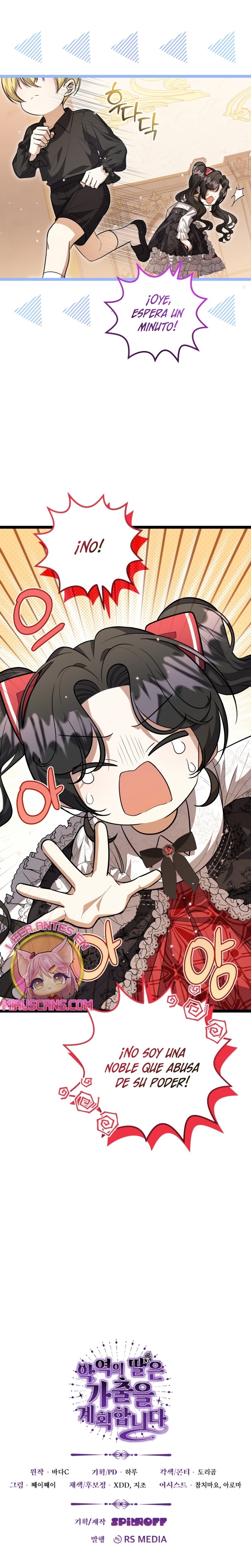 La hija del villano planea huir de casa Capítulo 23 - Página 35