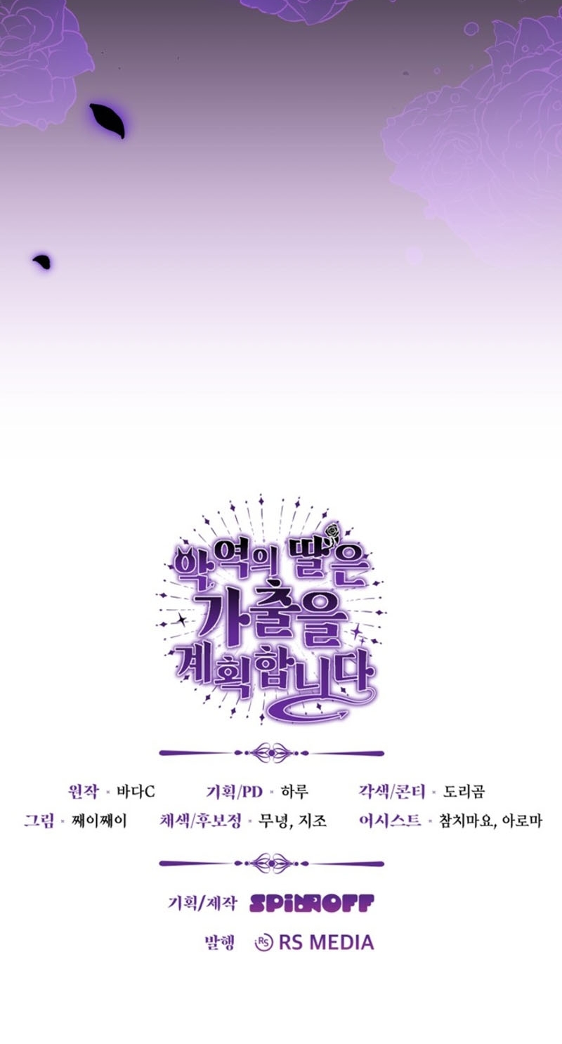 La hija del villano planea huir de casa Capítulo 36 - Página 42