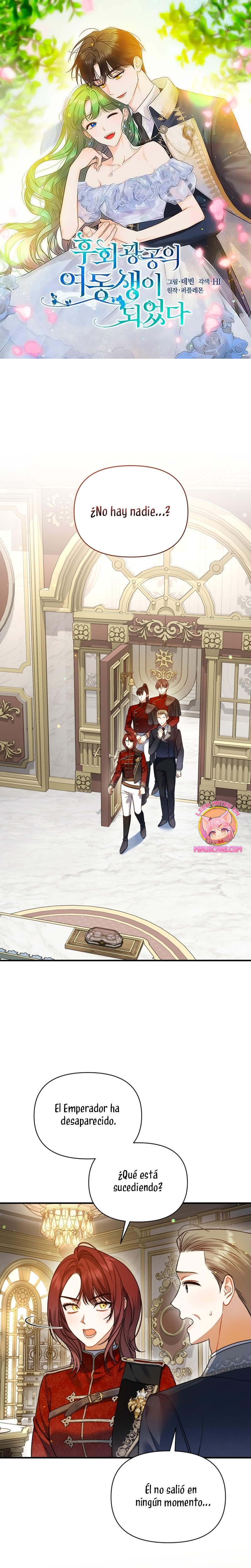 Me convertí en la hermana menor de un protagonista obsesivo Capítulo 103 - Página 2