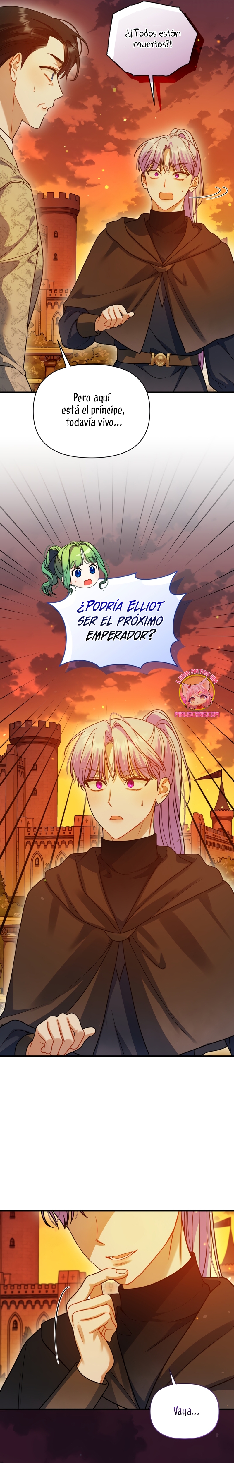 Me convertí en la hermana menor de un protagonista obsesivo Capítulo 105 - Página 5