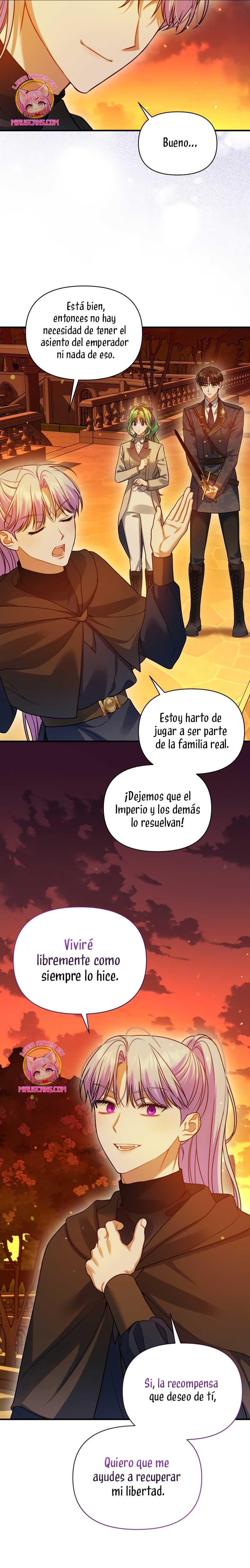 Me convertí en la hermana menor de un protagonista obsesivo Capítulo 105 - Página 8