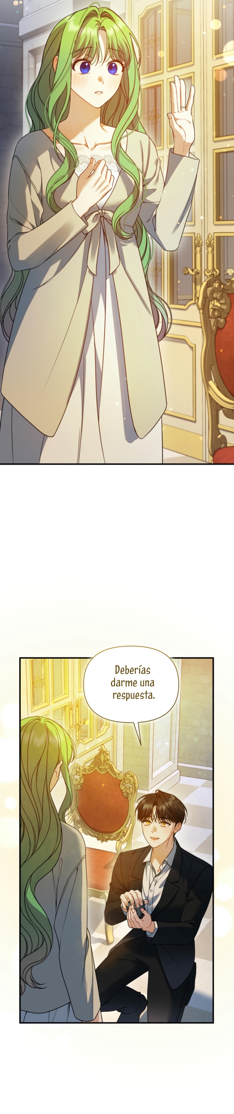 Me convertí en la hermana menor de un protagonista obsesivo Capítulo 107 - Página 28