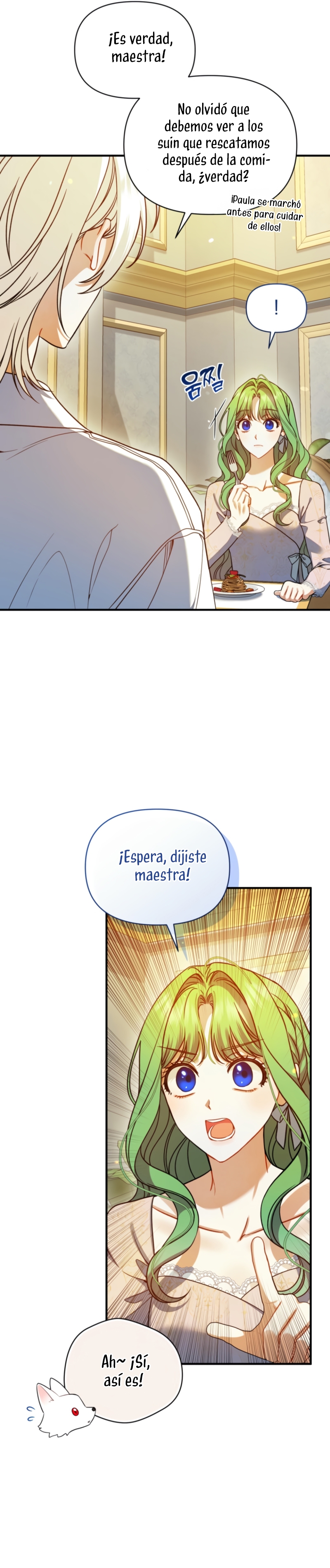 Me convertí en la hermana menor de un protagonista obsesivo Capítulo 107 - Página 9