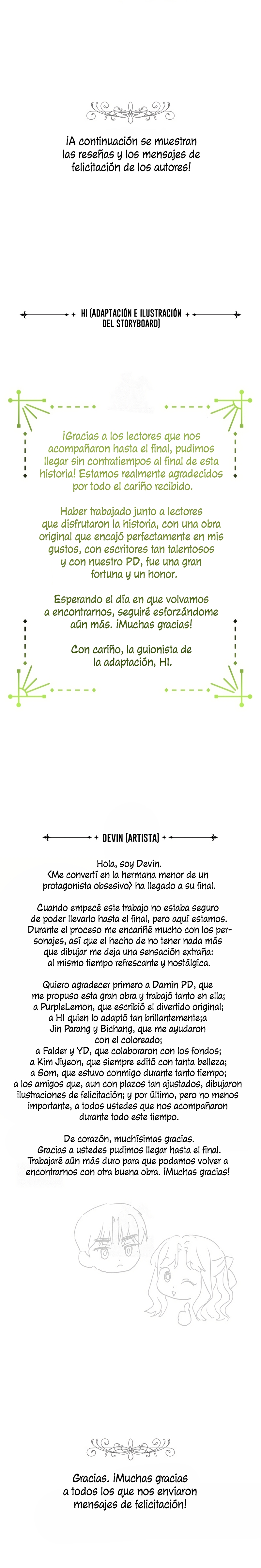 Me convertí en la hermana menor de un protagonista obsesivo Capítulo 110 - Página 33